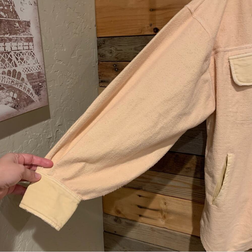 NWT Free People Ruby Button Front Flannel Shacket… - image 8